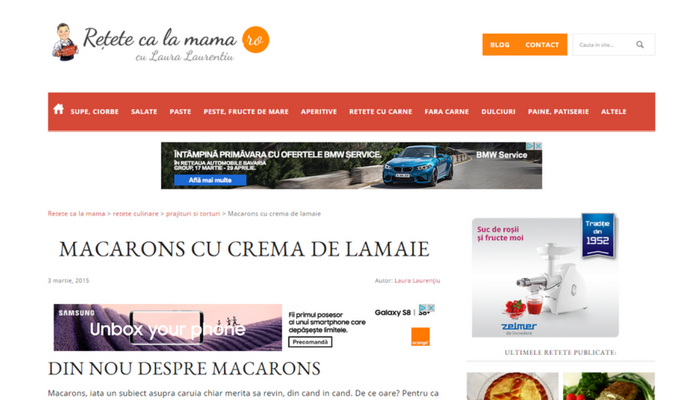 articole retete mancare
