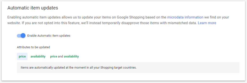 optimizari shopping ads