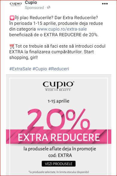 Exemplu scampanii remarketing ad 3