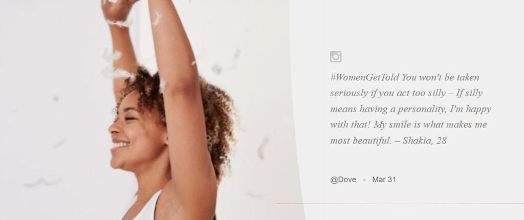 Dove campanie branding